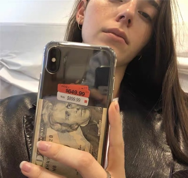 Benjamin Franklin print style iPhone case AC101 image